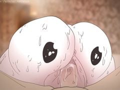 Piplup On The Butt of Bulma !Pokemon and dragon ball anime Hentai ( Cartoon 2d sex )porn