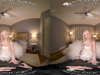 VR BANGERS Squirting Virgin Bride VR Porn