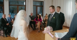 Bride shows her family that she's not a virgin anymore