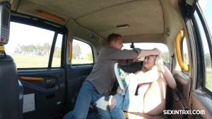Horny Blonde Showed Tits To Taxi Driver - Cayla Lyons And Steve Q