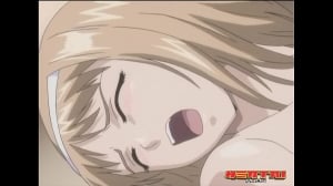 Horny anime chick moans while getting her pussy smashed