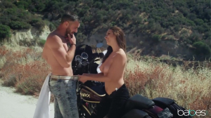 Charles Dera Taking Ashley Adams For A Ride On His Bike And Dick