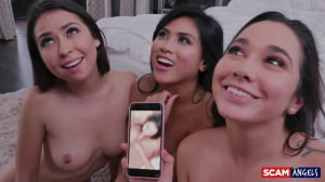 Blackmailing Made Easy With Melissa Moore, Ember Snow And Karlee Grey