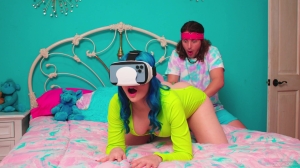 VR fantasy sex for a thick beauty taking cock in every hole