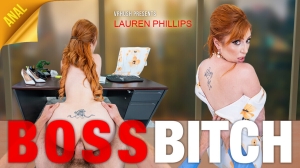 VRHUSH Redhead Lauren Phillips wants an anal creampie