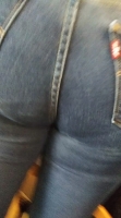 Kali's and Mellisa's Asses In Jeans