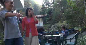 Outdoor Japanese fucking in public with a sweet darling - HD
