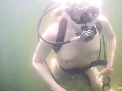 Vicky Devika Underwater Scuba Fetish Compilation 